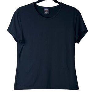 Patagonia Women's Capilene Performance‎ T-Shirt Black Style 43050 Size L